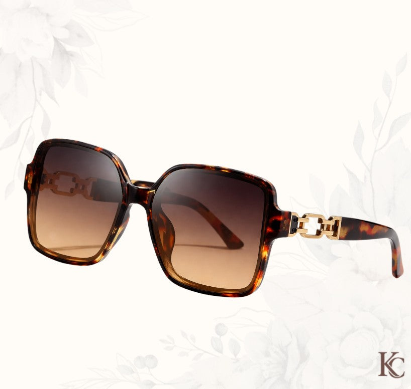 ALURA™ | Luxuriöse Oversized-Sonnenbrille mit Farbverlauf