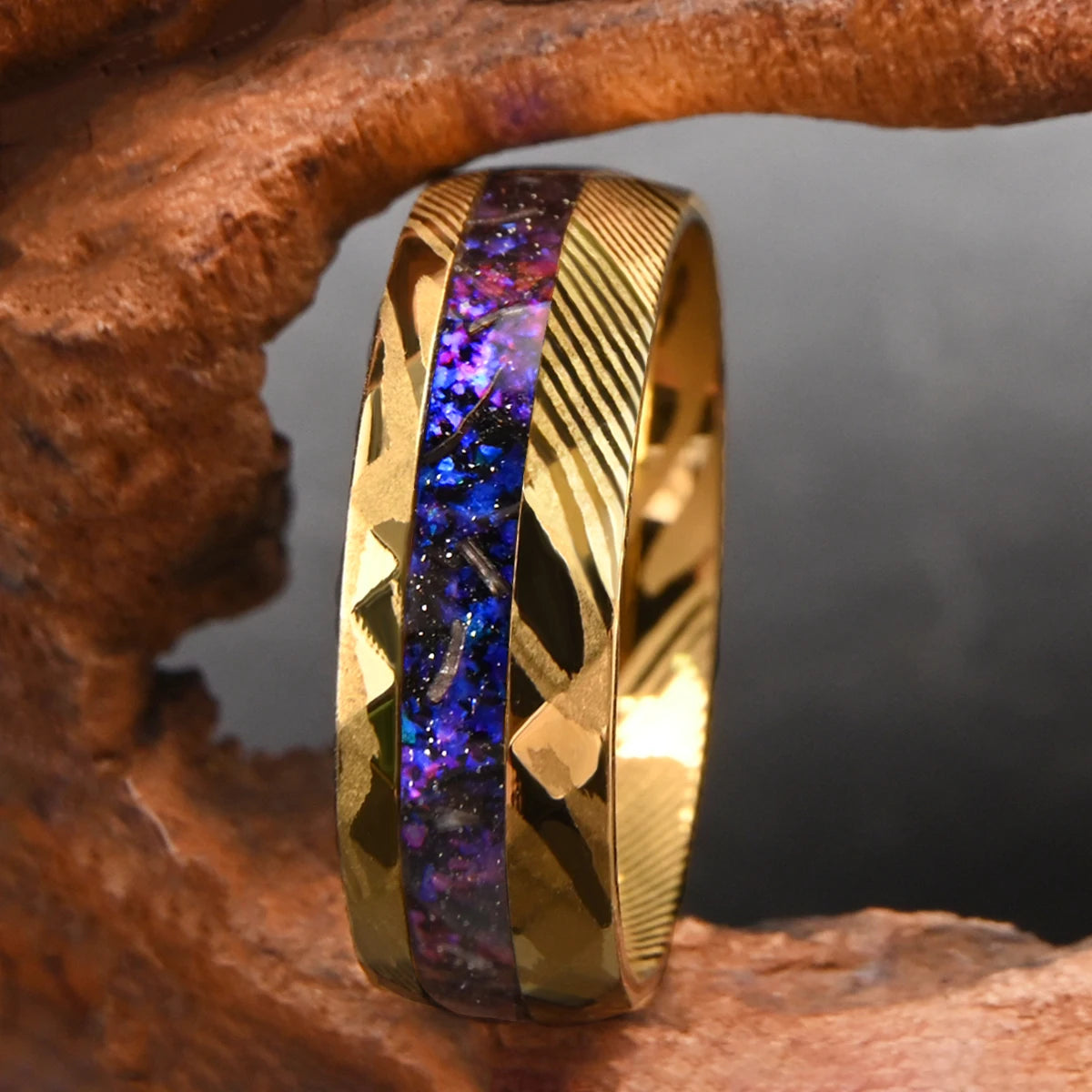 FENIX™ | Gehämmerter Cosmos-Damastring