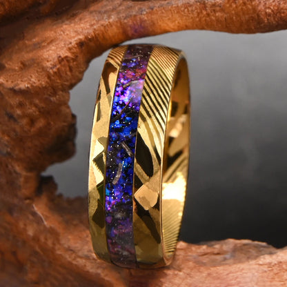 FENIX™ | Gehämmerter Cosmos-Damastring