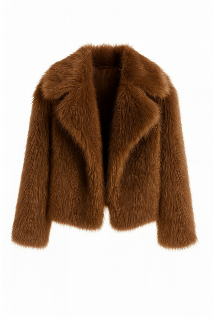 LEILA™ | Luxuriöse Kunstfelljacke