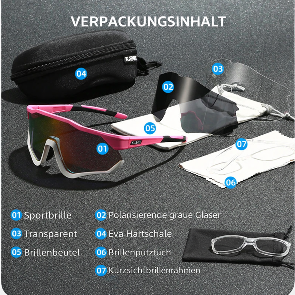 ENDUROX™ | Ultraleichte Performance-Schutzsonnenbrille