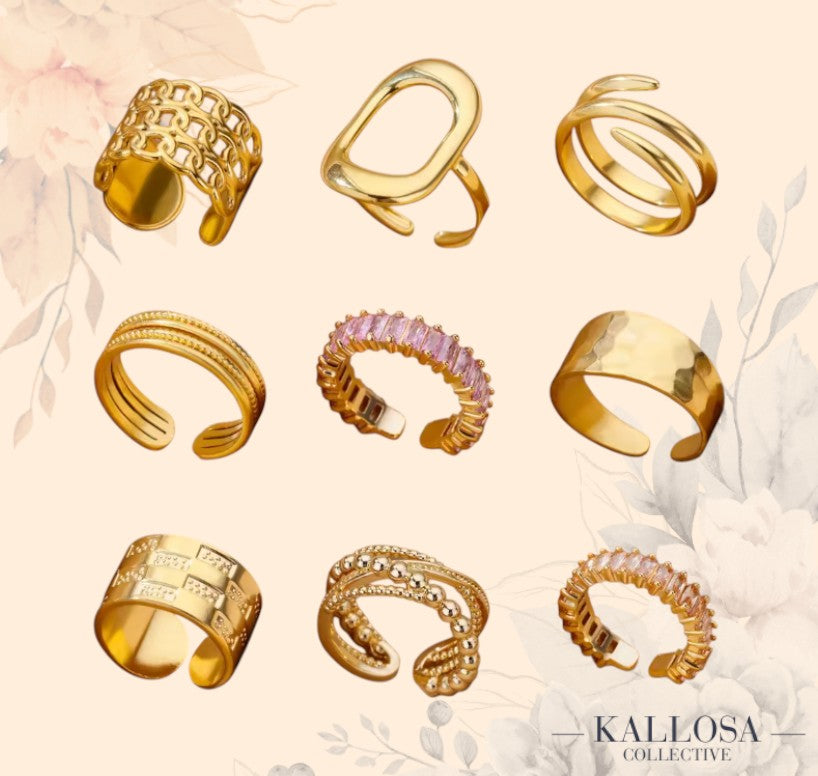 DEVINE™ | Women's Luxury Gold Ring