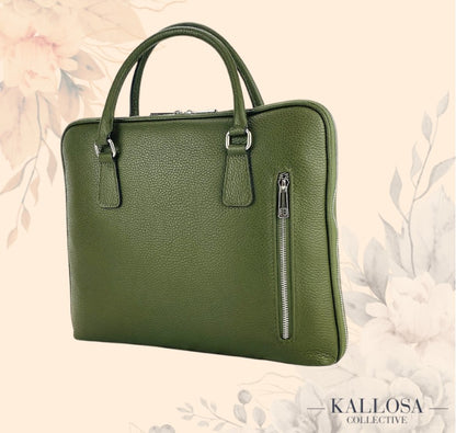 GEMATI™ | Genuine Leather Business Briefcase