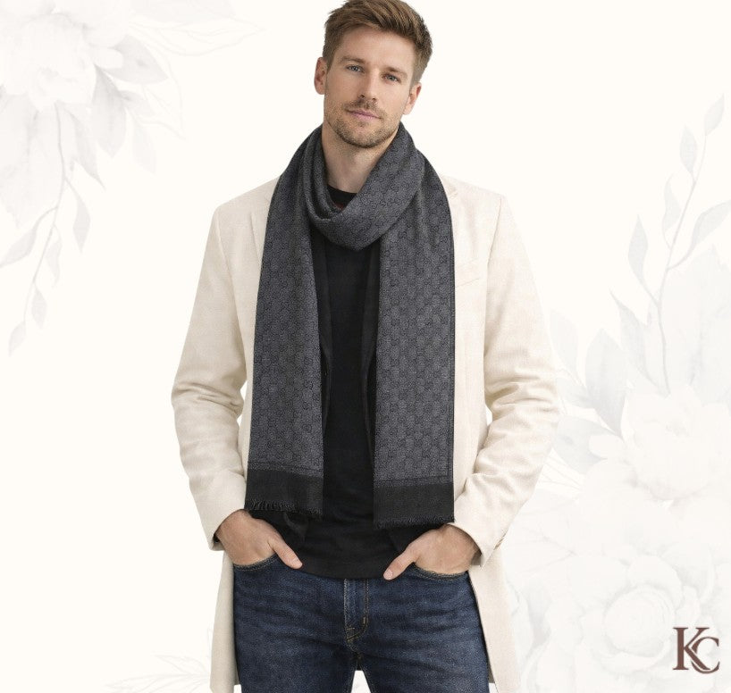 GIO™ | Luxuriöser Monogramm-Schal