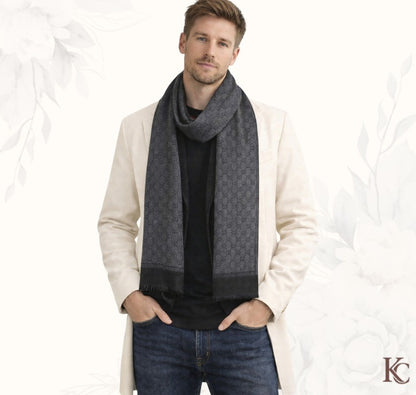 GIO™ | Luxuriöser Monogramm-Schal