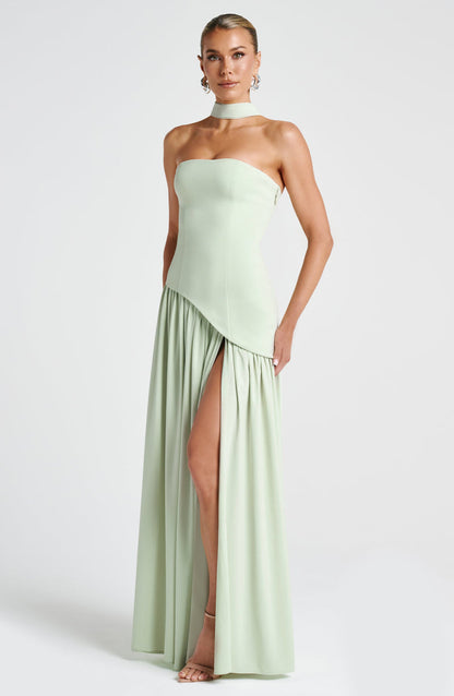 FLORA™ | Slit Tulle Gown