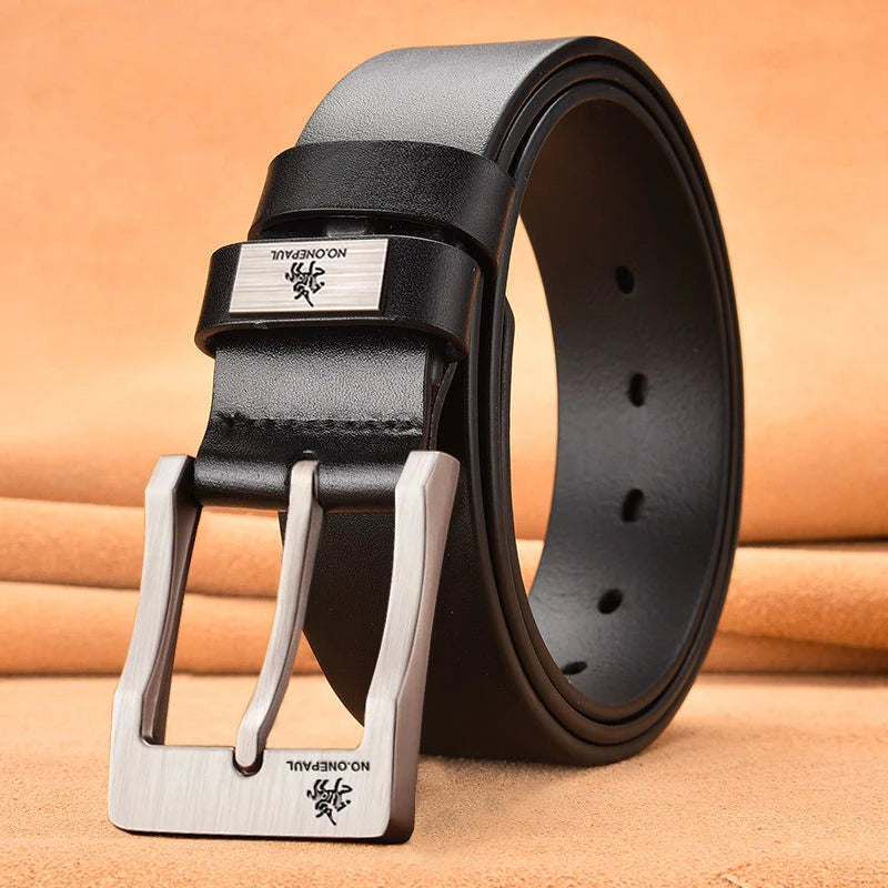BEWK™ | Men's Buckled Leather Belt