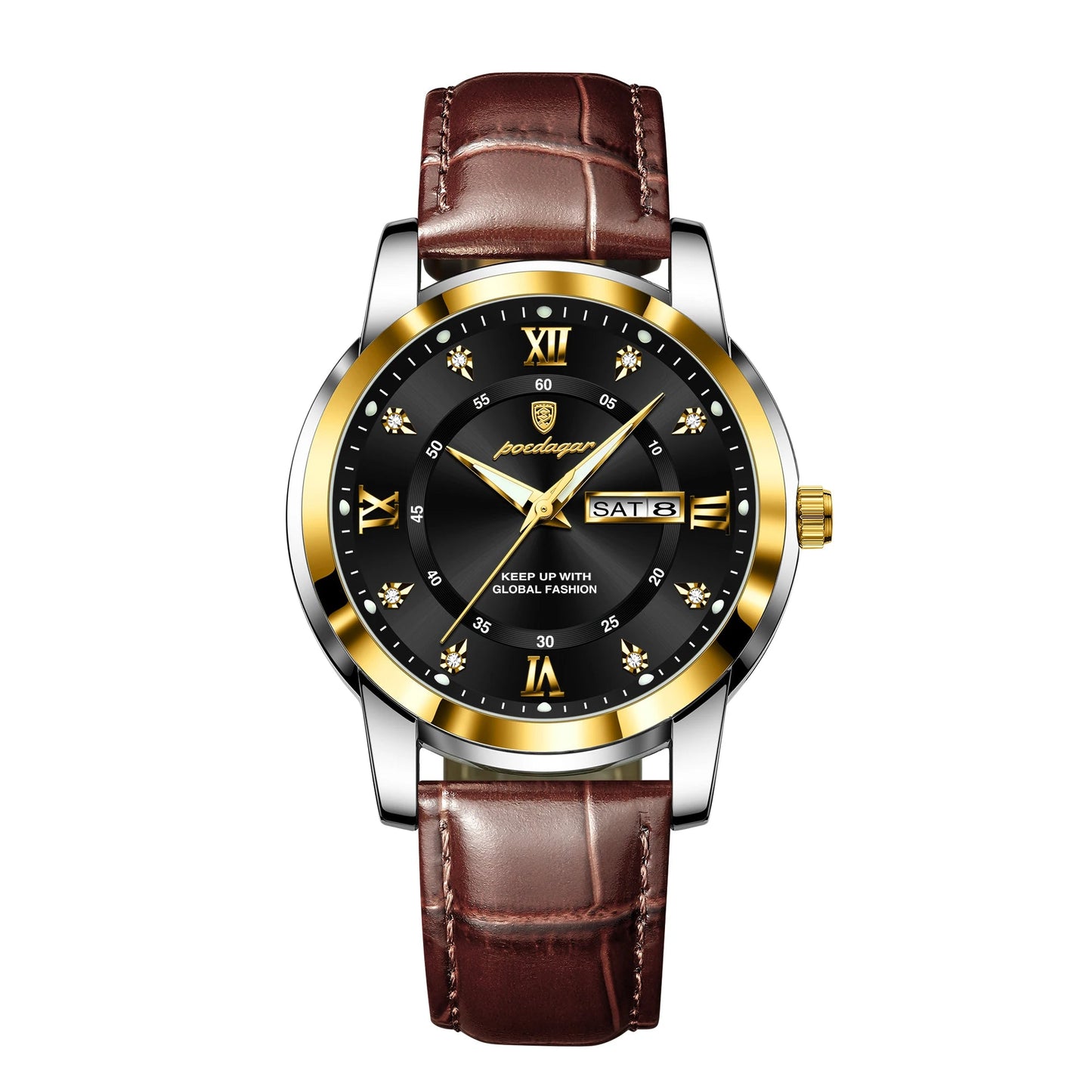 CALIH™ | Luxury Men's Leather Watch