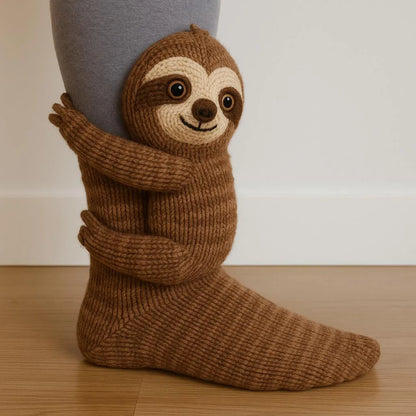 CUTI™ | 3D-gestrickte niedliche Socken mit Tiermotiven