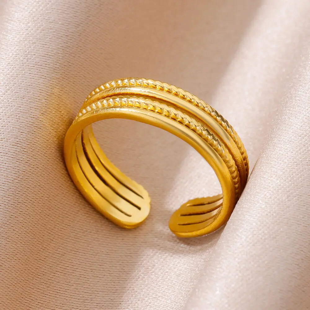 DEVINE™ | Women's Luxury Gold Ring