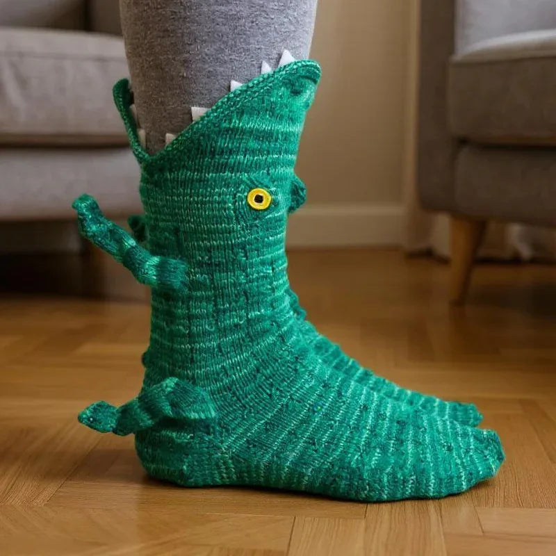 CUTI™ | 3D-gestrickte niedliche Socken mit Tiermotiven