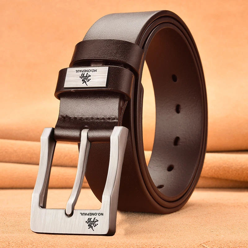 BEWK™ | Men's Buckled Leather Belt
