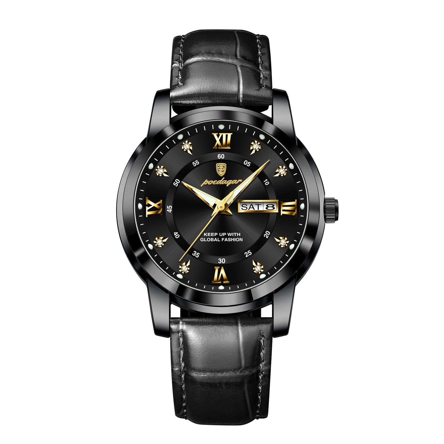 CALIH™ | Luxury Men's Leather Watch