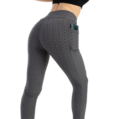 IRIS™ | Damen-Leggings mit Wabenmuster