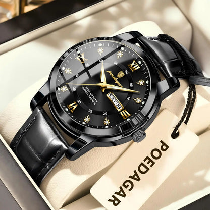 CALIH™ | Luxury Men's Leather Watch