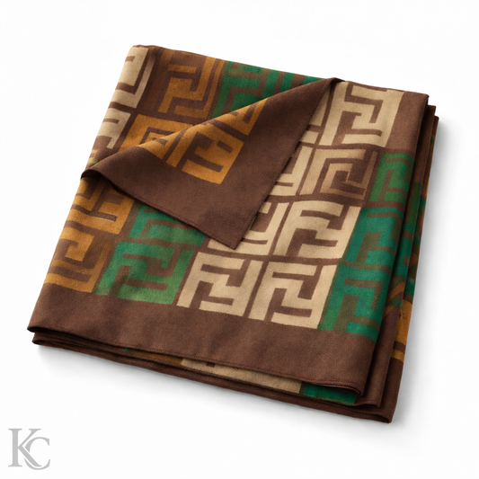 WILLOW™ | Luxuriöser gemusterter Wickelschal