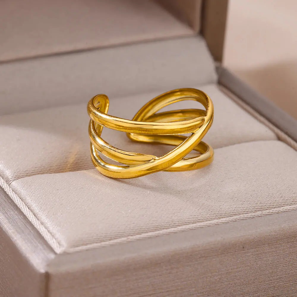 DEVINE™ | Women's Luxury Gold Ring
