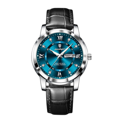 CALIH™ | Luxury Men's Leather Watch