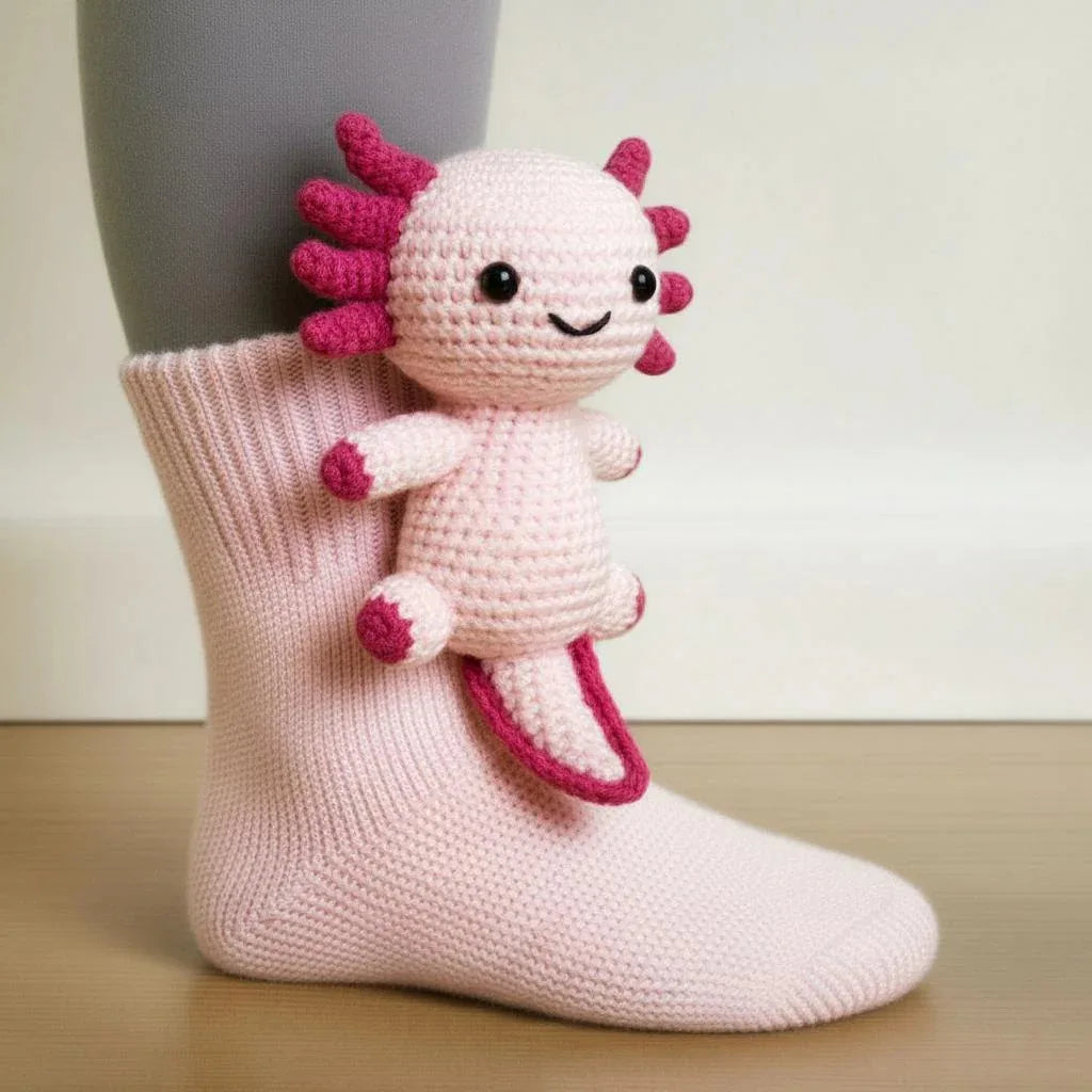 CUTI™ | 3D-gestrickte niedliche Socken mit Tiermotiven