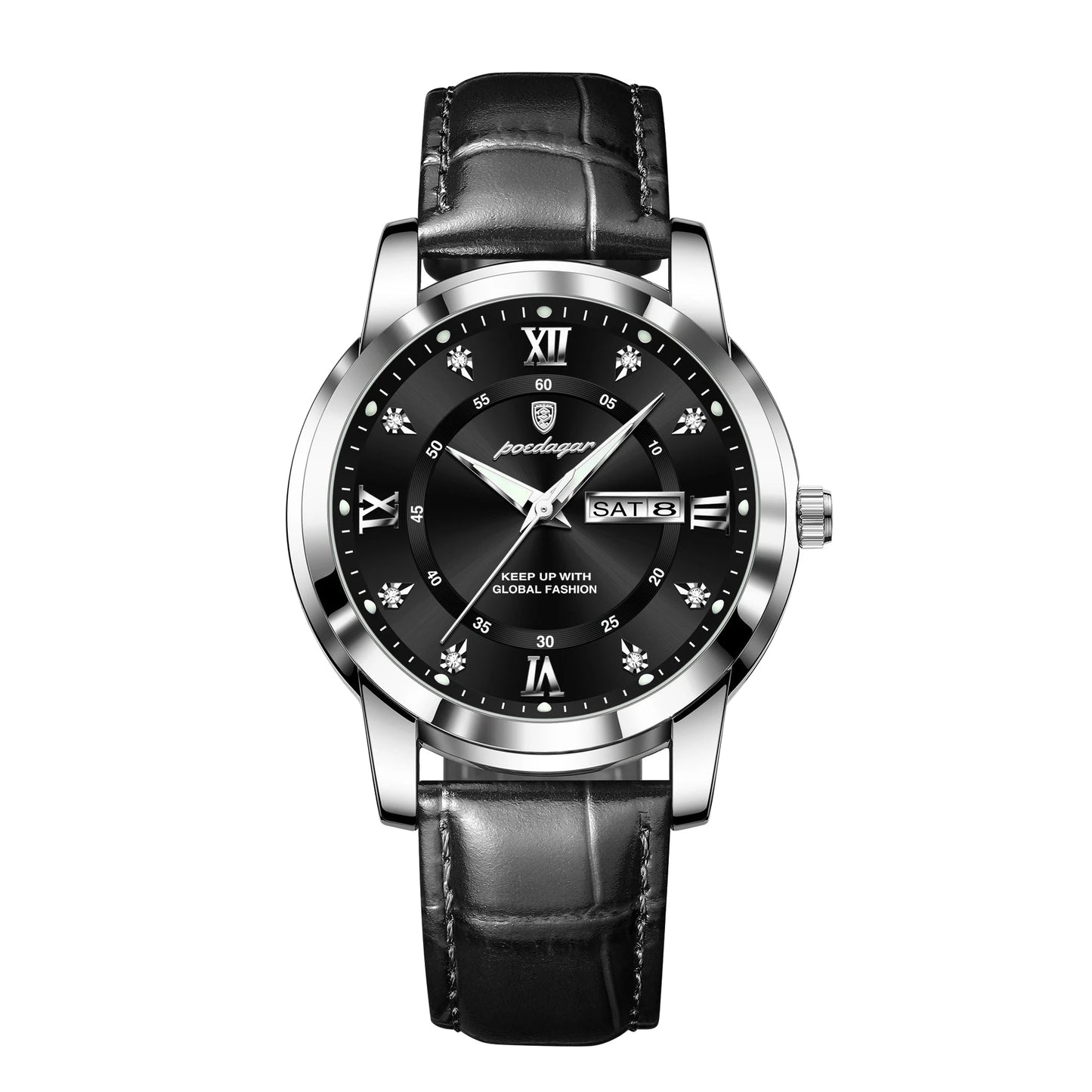 CALIH™ | Luxury Men's Leather Watch