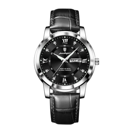 CALIH™ | Luxury Men's Leather Watch