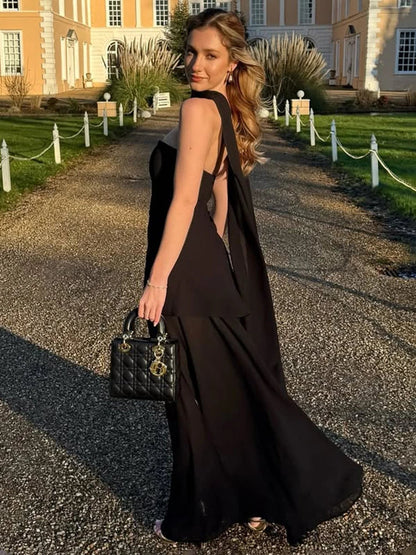 FLORA™ | Slit Tulle Gown