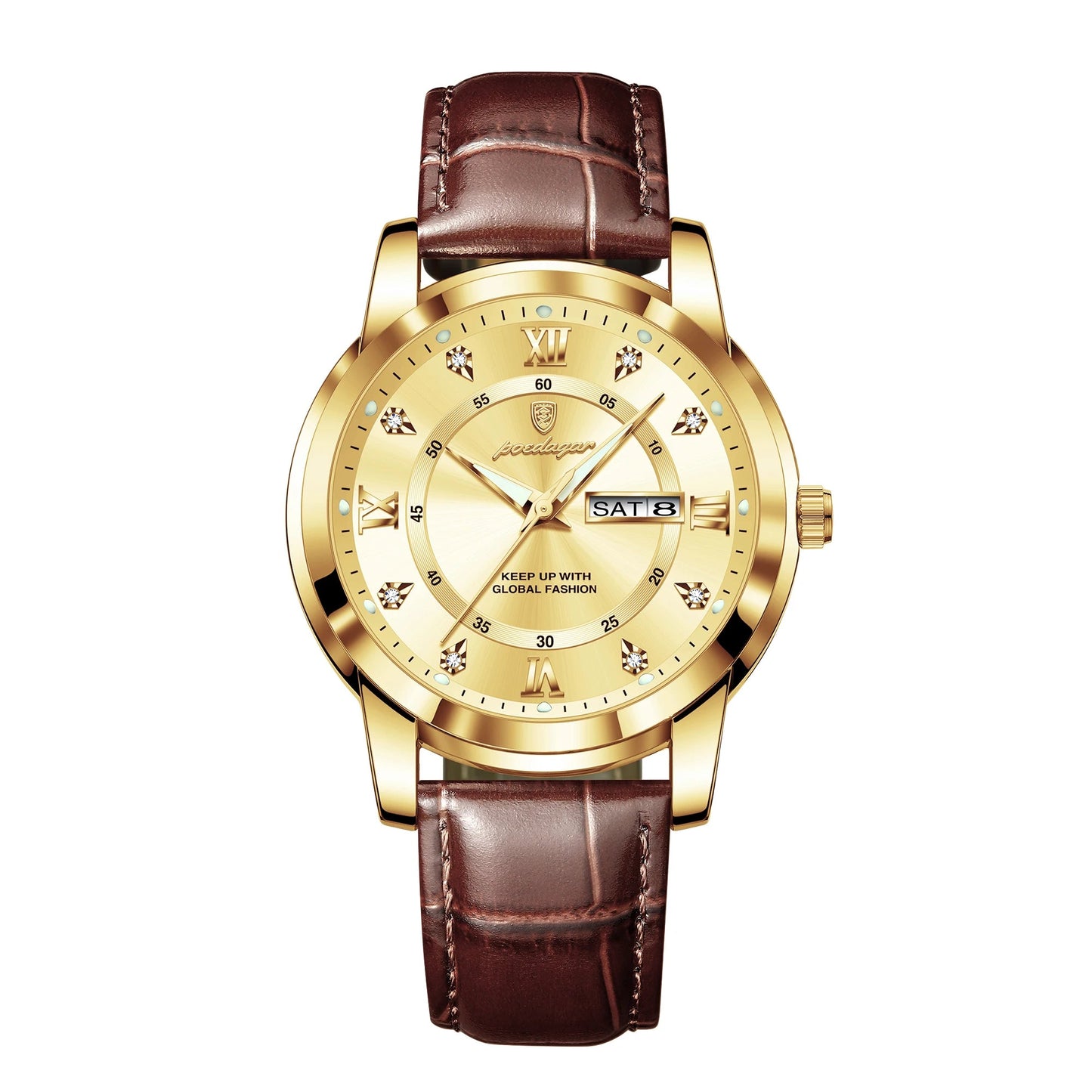 CALIH™ | Luxury Men's Leather Watch