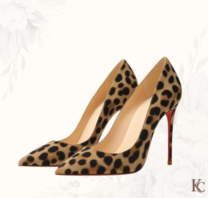 TIGI™ | Luxuriöse Leoparden-Stiletto-Absatzschuhe