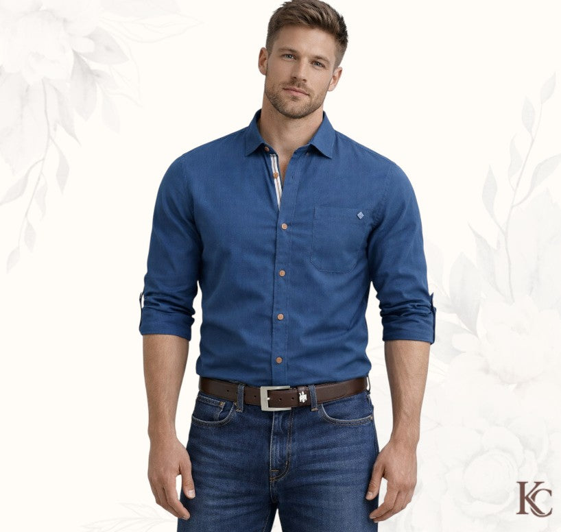 TIMMS™ | Herrenhemd – 100% Baumwolle