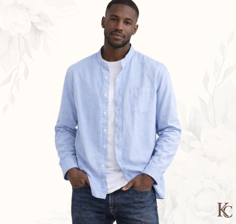 WADE™ | Herrenhemd aus reiner Baumwolle