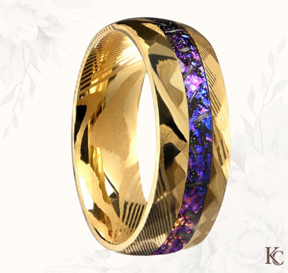 FENIX™ | Gehämmerter Cosmos-Damastring